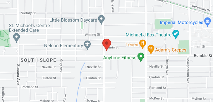 map of 7532 NELSON AVENUE